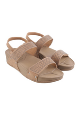 Women Beige-red Casual Sandals