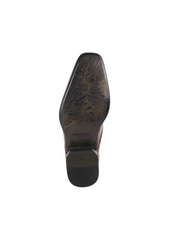 Boys Brown Formal Slip Ons