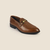 Men Tan Formal Moccasin
