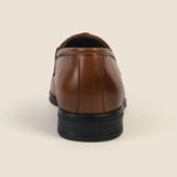 Men Tan Formal Moccasin