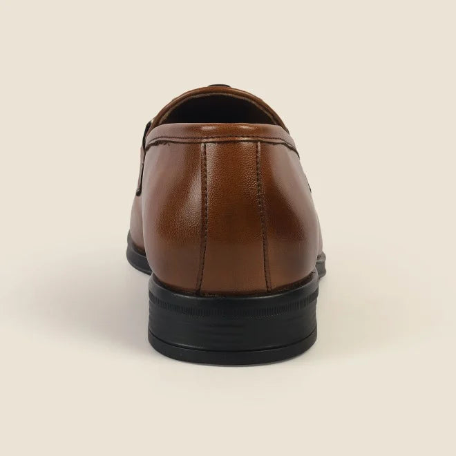 Men Tan Formal Moccasin