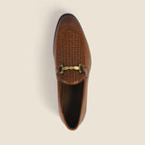 Men Tan Formal Moccasin