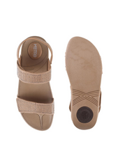 Women Beige-red Casual Sandals